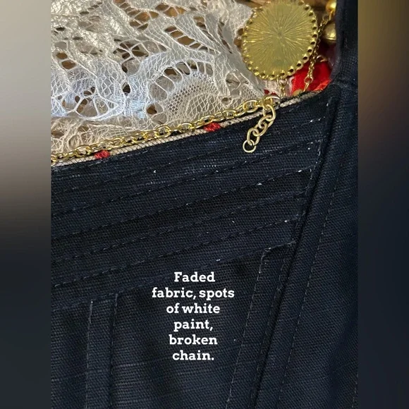 Queen Of Hearts Costume Sz S Handmade Red Gold Gown Alice In Wonderland Cosplay - Picture 8 of 16